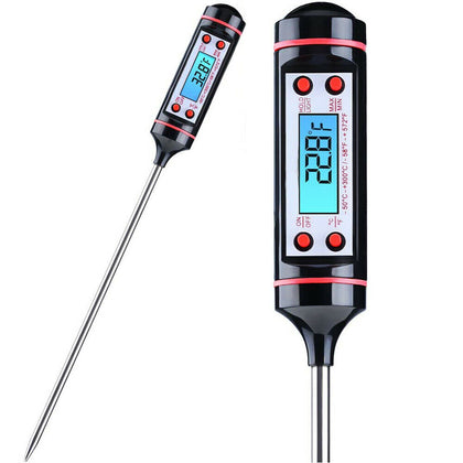 Digital Food Thermometer Probe Cooking Meat Kitchen Temperature BBQ Turkey Milk