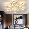 Aluminum LED Ceiling Lamp Ring Light Chandelier Lights Fixture Living Bedroom