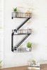 Novelty NYC Fire Escape Floating Wall Shelf 3 Tier Shelving Unit Display Stand