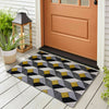 Non Slip Dirt Trapper Washable Door Mat Long Inside/Outside Door Matt Welcome