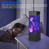 Colour Changing LED Jellyfish Lava Light Aquarium Desk Home Bedroom Decor UK