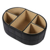 TV Remote Control Holder Phone Tea Table Storage Box Desktop Tidy Organizer
