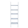 Leaning Ladder Shelving Unit 5Tier Display Bookshelf Bookcase Wall Shelf Storage