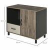 File Cabinet Sideboard Storage Floor Standing Cupboard w/ Drawer Shelves