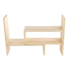 Multipurpose Desk Bookshelf Desktop Storage Organizer Display Shelf Rack Wooden