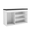 Shoe Bench Shoes Storage Rack Cabinet Organise Cushion Padded Seat Hallway Stool