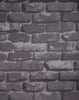 Realistic 3D Vintage Brick Effect Rustic Stone Grey Textured Vinyl Wallpaper
