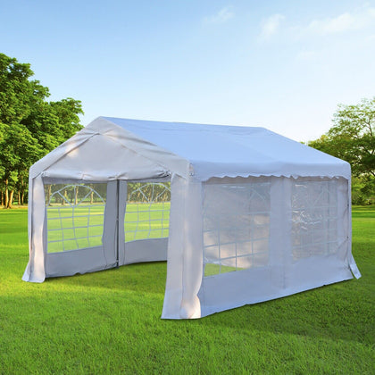 Gazebo Water Resistant 4X4M Outdoor Garden Heavy Duty Marquee Canopy Tent