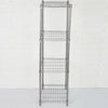 4 Tier Shelving Unit Kitchen Storage Rack Standing Shelf Organiser M&W