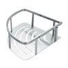 Stainless Steel Bathroom Corner Shower Shelf Caddy Rack Shampoo Storage Basket