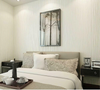 Modern Style Solid Color Wallpaper Non-woven Textured Plain 10m For Living Room