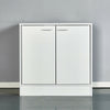 White Under Sink Cabinet Cupboard Unit Double Doors Storage Bathroom Furniture