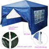 Gazebo 3 sided windows Party Tent Marquee Waterproof Outdoor Wedding Canopy 3X3M
