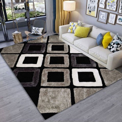 Modern Large Area Rug Living Room Carpet Bedroom Rugs Hallway Floor -