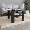 Coffee Table Black 60x60x42 cm Chipboard Living Room Quality Unit