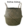 New Seagrass Belly Basket Laundry Bag Plant Pot Baskets Garden Storage Decor UK