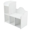 Cube Book Shelves Storage Shelf Bookcase Display Corner Unit Stand Organizer