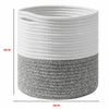 Cotton Rope Storage Basket Indoor Planter Basket Woven Cover Pot Plant Holder