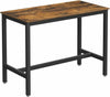 Industrial Dining Table Vintage Retro Furniture Rustic Metal Kitchen Breakfast