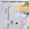 Chrome Bidet Shattaf Douche Spray Hygienic Toilet Shower Head Hose Set Muslim