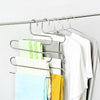 Clothes Pants Trouser Hanger,Multi Layer Storage Rack Closet Space Saver S Shape