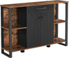 Slim Hallway Console Table Kitchen Industrial Storage Cupboard Sideboard Rustic