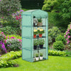 Detachable 4 Tier Mini Greenhouse Garden Shed COVER Plant Green House Storage Pl