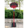 Free Standing Adjustable Basketball Hoop Net Backboard Stand Portable Wheels