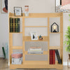 11 Tier Modern Book Shelves Storage Shelf Bookcase Display Unit Stand Organizer
