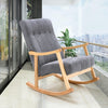 Rocking Lounge Chair Rocker Garden Furniture Seat Patio Bistro Recliner Balcony