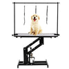 Extra Large Heavy Duty Hydraulic Dog Bath Grooming Table Station w/ H Bar & Arm