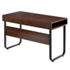 Computer Desk Work Table with 3 Shelves PC Laptop Table with Steel Frame