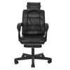 Luxury PU Leather Computer Office Desk Gaming Chair Swivel Recliner w/Footrest