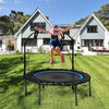 40" Foldable Fitness Trampoline Kids Adult Exercise Jump Rebounder W/ Handle