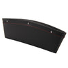1 Pair Car Seat Gap Catcher Filler Storage Box Bottle Pocket Organizer Holder PU