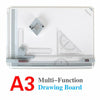 A3 Drawing Board Table Top Architects Technical Design Drafting Parallel Ruller