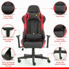 Executive Racing Gaming Office Chair Swivel Recliner Computer Desk Chair Leather