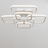 Cool White Square/Ring LED Ceiling Light Chandelier Lights Living Dining Room