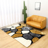 Modern Patterned Shaggy Rug Thick Soft Pile Non-Shed Bedroom Play Room Carpet UK