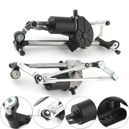 FRONT WINDSCREEN WIPER LINKAGE & MOTOR FOR VAUXHALL CORSA D E 2006>ON 1270814