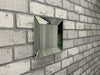 Set of 3 Contemporary Square Silver mirror Decorative Wall Bevelled Mirror 25 Cm