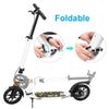 Large Adult Teens Aluminium Kick Scooter Folding Dual Braking Adjustable Height