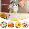 Manual Potato Ricer Masher Lemon Jiuce Squeezer Fruit Press Stainless Steel Mash