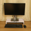 Computer Riser Monitor Stand Tidy PC Laptop Screen TV Desk Storage Printer Rack