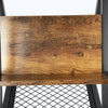 Retro Side Table Bedside Table End Table Nightstand Storage Shelf Home Office
