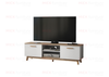 Stylish TV Unit Cabinet TV Stand - Matt Body & Matt White Doors