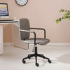 PU Leather Upholstered office chair computer desk study chair swivel adjustable