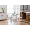 3 Pieces Dining Table and 2 Chairs Kitchen Breakfast Table Practical Durable UK