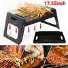 Portable BBQ Barbecue Grill Fire Pit Camping Charcoal Patio Garden Outdoor Party