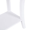 Console Table Dressing Desk Stunning Kitchen Hall 2 Drawers Modern Shelf White